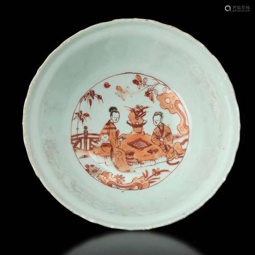 A porcelain bowl, China, Qing Dynasty