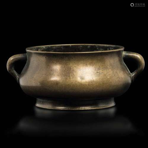 A bronze censer, China, Ming Dynasty, 1600s