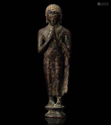 A bronze Buddha, Thailand, Ayutthaya, 1100s