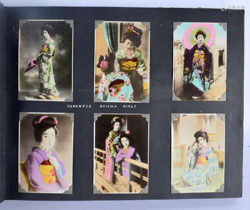 AN EARLY 20TH CENTURY CHINESE PHOTOGRAPH ALBUM approx 200 Or...