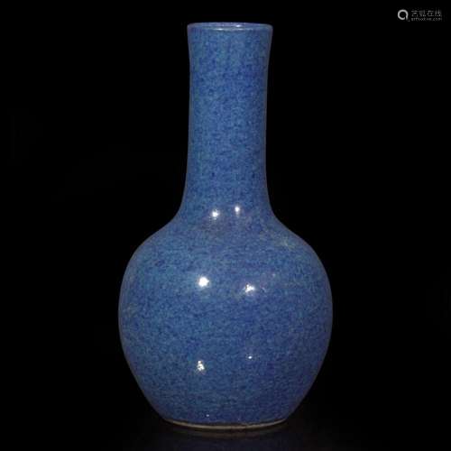 A Chinese "Robin's Egg" blue-glazed porcelain ...