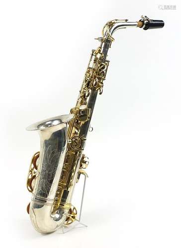 Liberty by Selmer chrome plated and brass alto saxophone wit...