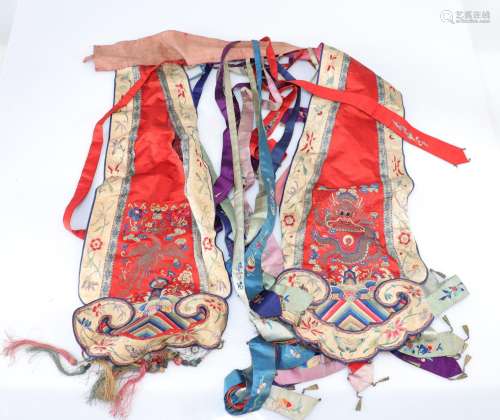 Tissu de cérémonie chinoise brodéPoids: 300 gRégion: ChineDi...