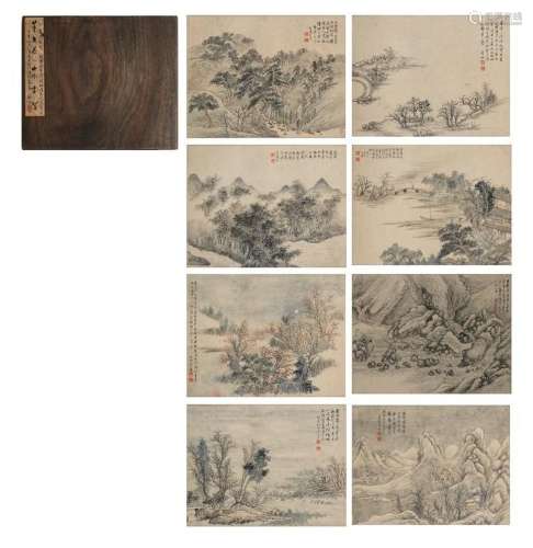 DONG GAO (1740-1818) Landscapes, 1763
