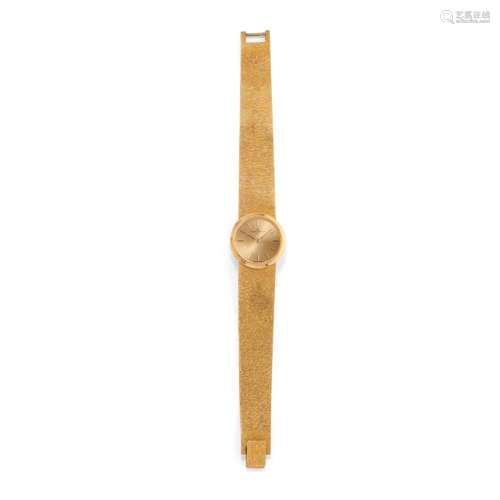 lady s 18k gold watch, baume & mercier