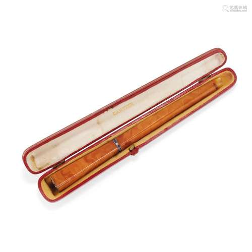 bakelite cigarette holder, cartier