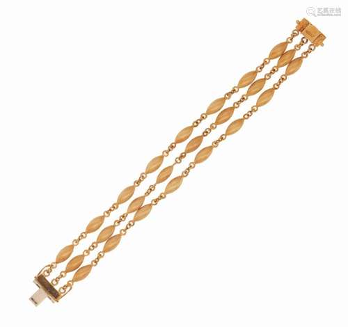 18K yellow gold bracelet