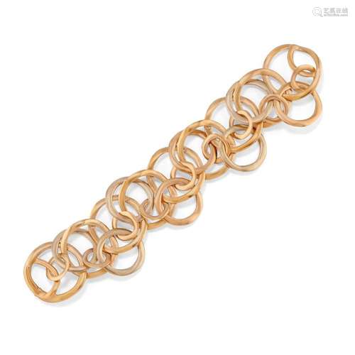 18k three tone gold bracelet, pomellato