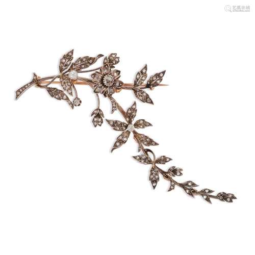 diamond brooch