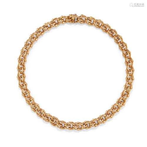 18 kt yellow gold necklace