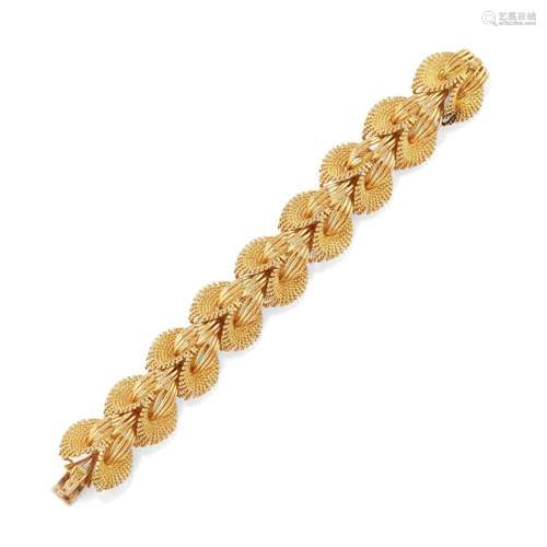 18k yellow gold bracelet, kutchinsky