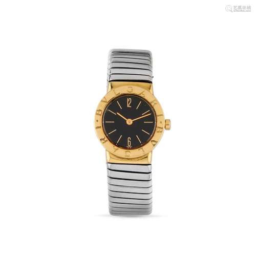 lady s gold and steel watch, bulgari bulgari