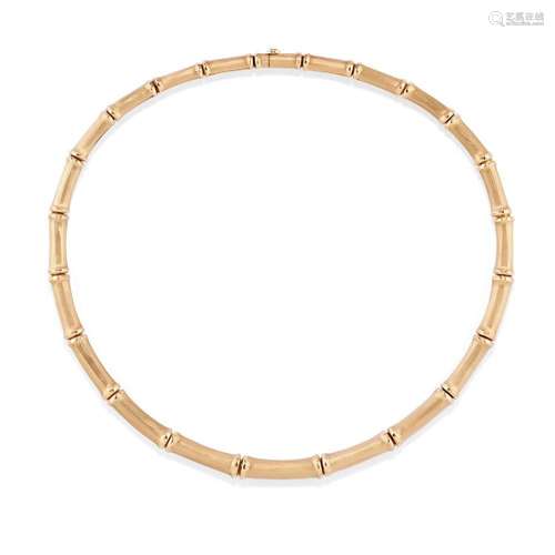 "bamboo" necklace, cartier