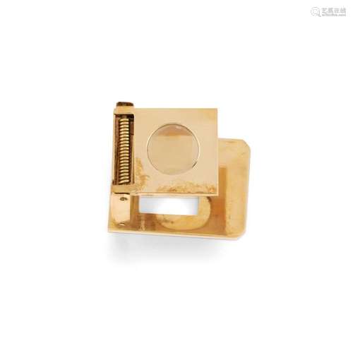 18k yellow gold loupe