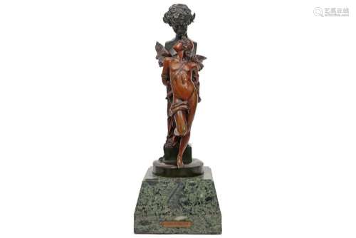 SANZEL FELIX (1829 - 1883) antieke Franse sculptuur in br