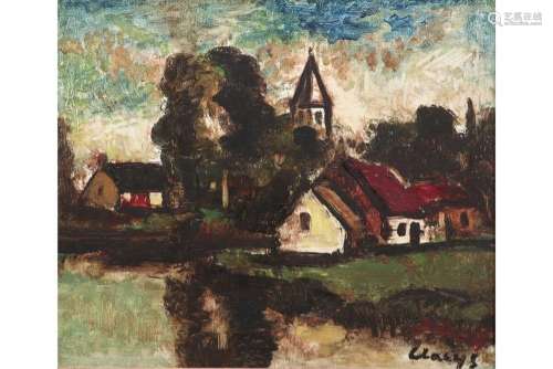 CLAEYS ALBERT (1889 - 1967) olieverfschilderij op paneel
