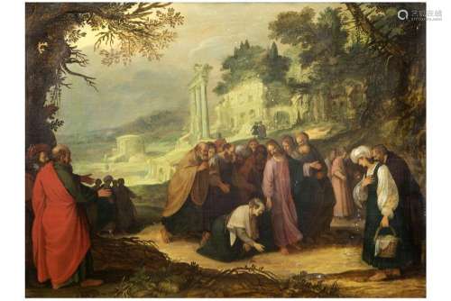 PYNAS JAN SIMONSZ (1583/84 - 1631) olieverfschilderij op