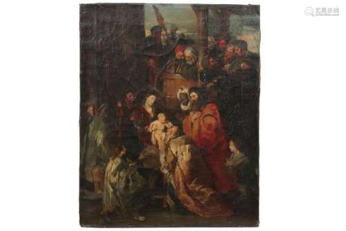 WIERTZ ANTOINE (1806 - 1865) olieverfschilderij op doek t