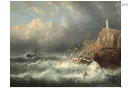 CARLEBUR FRANÇOIS (1821 - 1893) olieverfschilderij op doe
