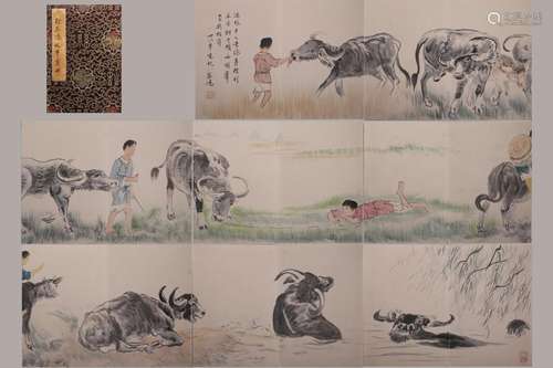 Xu Beihong's Shepherd Boy Album