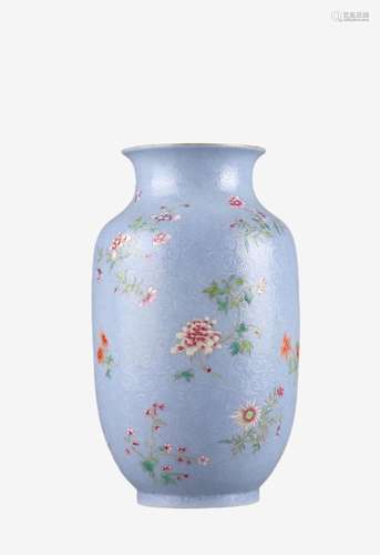 Pastel Rolled Floral Lantern Bottle