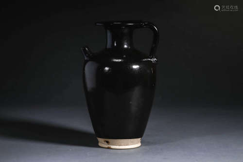 黑釉執壺