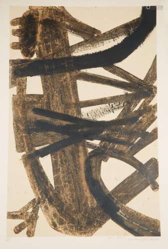 PIERRE SOULAGES (FRENCH B. 1919)