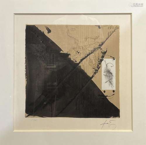 ANTONI TAPIES (1923 - 2012)