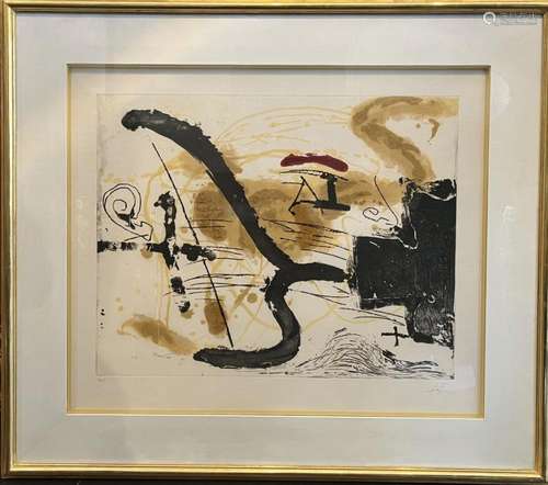 ANTONI TAPIES (1923 - 2012)