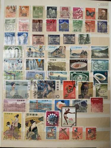 Une importante collection de timbres