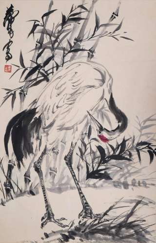 A Chinese Painting By Huang Zhou on Paper Album