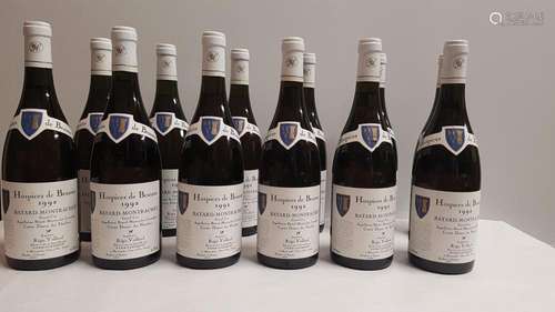 12 bouteilles BÂTARD-MONTRACHET, "cuvée Dames de