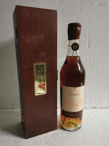 1 demi-litre BAS-ARMAGNAC Laubade 1960 cb