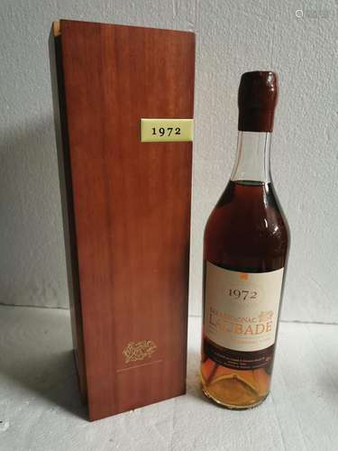 1 demi-litre BAS-ARMAGNAC Laubade 1972 cb