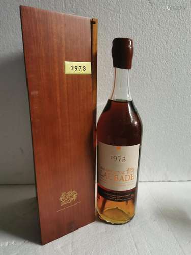 1 bouteille BAS-ARMAGNAC Laubade 1973 cb