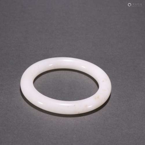 Hetian Jade Round Bracelet