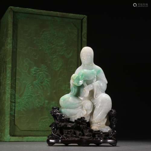 Jadeite Avalokitesvara Ornament