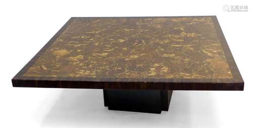 Willy RIZZO (1928-2013) (dans le goût de) TABLE basse en mat...