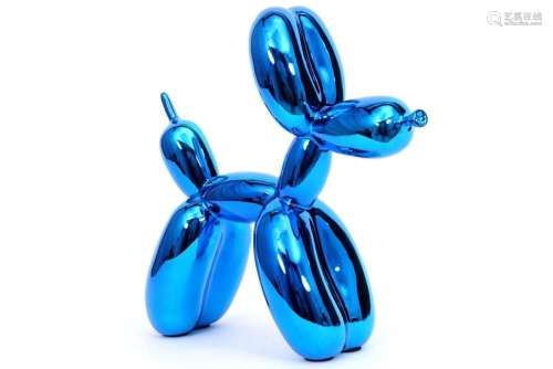KOONS JEFF (° 1955) / naar sculptuur : "Blue Balloon Do...