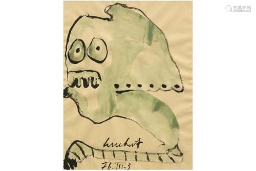 LUCEBERT (1924 - 1994) (1924 - 1994) aquarel : "Beest&q...