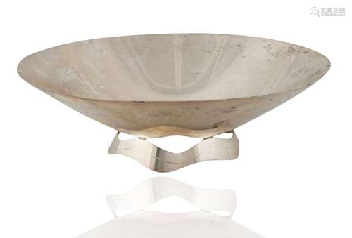 A STERLING SILVER ART DECO CENTERPIECE  BOWL, TIFFANY & ...