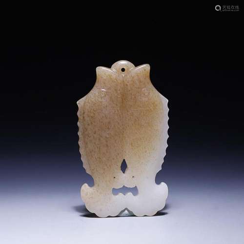 CHINESE HETIAN JADE FISH