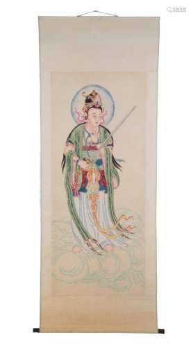 Large "GUANYIN" painting