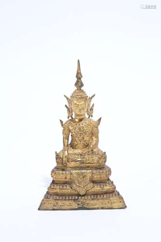 Bronze sculpture "BUDDHA THAI"
