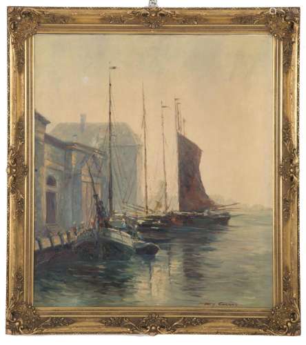 Painting "BOATS ON THE SHORE"
