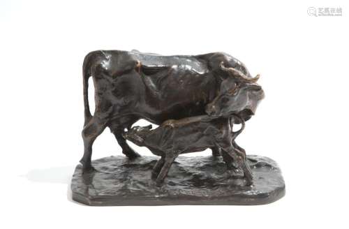 "COWS" sculpture