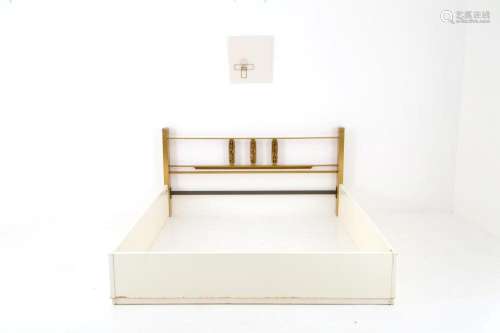LUCIANO FRIGERIO. Bed with crucifix