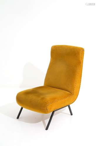 MARCO ZANUSO (Attr.). Lounge chair