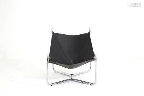 EZIO DIDONE - GIANNI PARESCHI. Baffo armchair for BUSNELLI