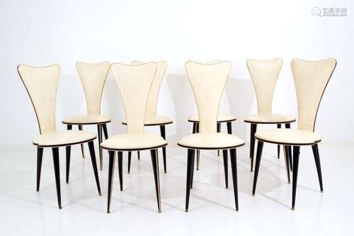 Eight chairs